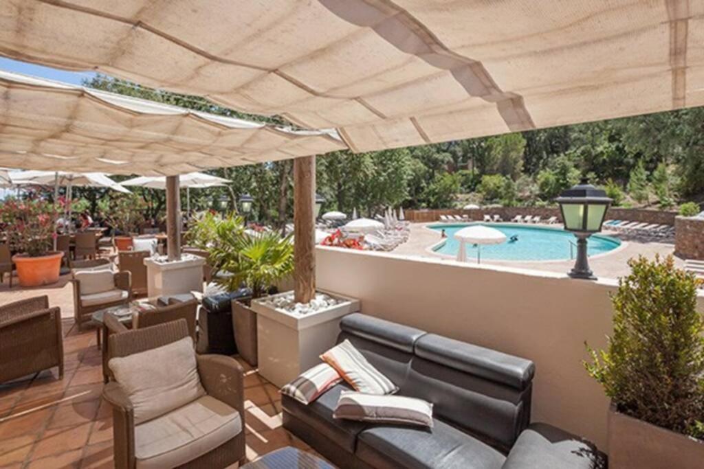 Les Restanques 2268 Glycines Apartment Grimaud Ngoại thất bức ảnh